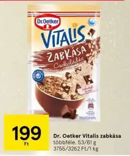 Tesco DR OETKER Vitalis zabkása ajánlat