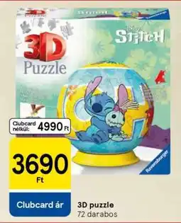 Tesco 3D Puzzle ajánlat