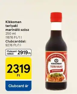 Tesco Kikkoman teriyaki marináló szósz ajánlat