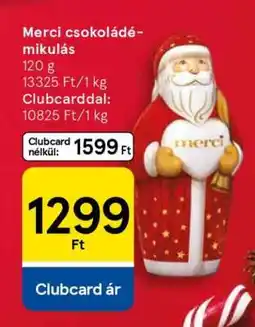 Tesco Merci csokoládé-mikulás ajánlat