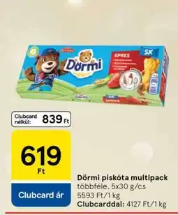 Tesco Dörmi piskóta multipack ajánlat