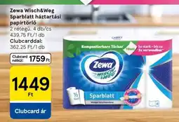 Tesco Zewa Wisch&Weg Sparblatt háztartási papírtörlő ajánlat
