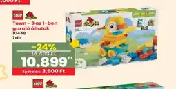 Interspar LEGO Duplo Town3 az 1-ben gurul állatok ajánlat