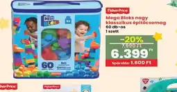 Interspar Fisher-Price Mega Bloks nagy klasszikus építőcsomag ajánlat