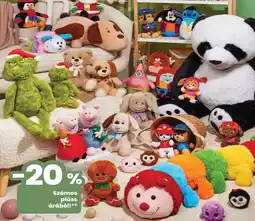 Interspar Plüss játékok ajánlat