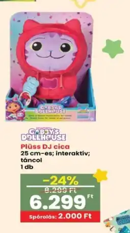 Interspar Plüss DJ cica ajánlat