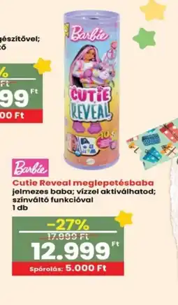Interspar Barbie Cutie Reveal meglepetésbaba ajánlat