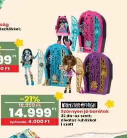 Interspar MONSTER HIGH Szörnyen j barátok ajánlat