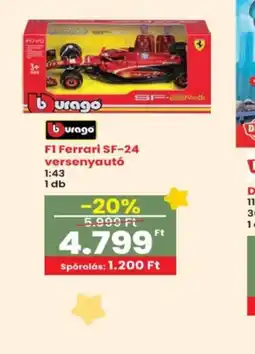 Interspar F1 Ferrari SF-24 versenyaut ajánlat