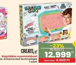 Interspar CREATE Rajztábla nyomtatóval ajánlat