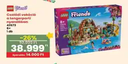 Interspar LEGO Friends Családi vakáció a tengerparti nyaralóban ajánlat