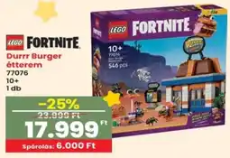 Interspar LEGO FORTNITE Durrr Burger étterem ajánlat