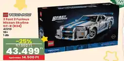 Interspar LEGO TECHNIC 2 Fast 2 Furious Nissan Skyline GT-R (R34) ajánlat