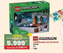 Interspar LEGO MINECRAFT Találkozás az őrzővel ajánlat