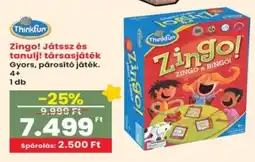 Interspar Zingo! Játssz és tanulj! társasjáték ajánlat