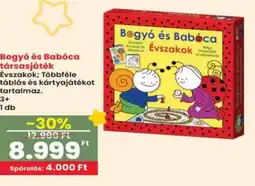 Interspar Bogyó és Babóca társasjáték ajánlat