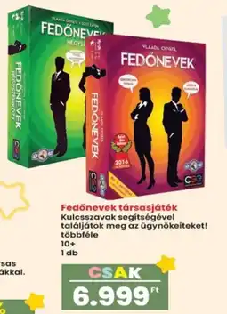 Interspar Fedőnevek társasjáték ajánlat