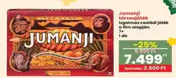 Interspar Jumanji társasjáték ajánlat
