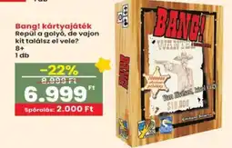 Interspar Bang! kártyajáték ajánlat