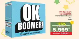 Interspar OK Boomer! társasjáték ajánlat