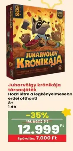 Interspar Juharvölgy krónikája társasjáték ajánlat