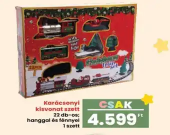 Interspar Karácsonyi kisvonat szett ajánlat