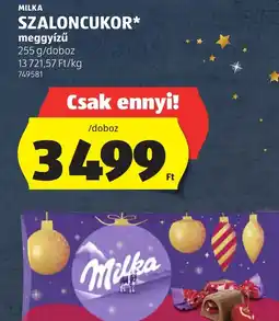 ALDI MILKA SZALONCUKOR ajánlat