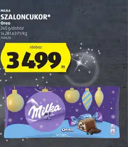 ALDI MILKA SZALONCUKOR ajánlat