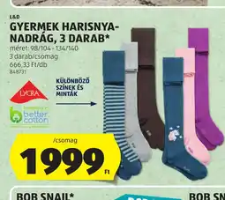 ALDI GYERMEK HARISNYANADRÁG ajánlat