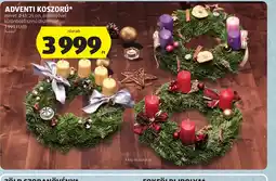 ALDI ADVENTI KOSZORÚ ajánlat