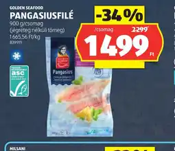 ALDI GOLDEN SEAFOOD PANGASIUSFILÉ ajánlat