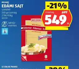 ALDI MILSANI EDÁMI SAJT ajánlat