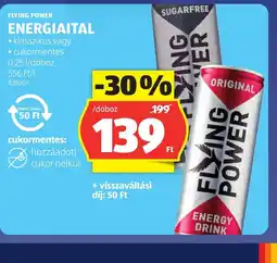 ALDI FLYING POWER ENERGIAITAL ajánlat
