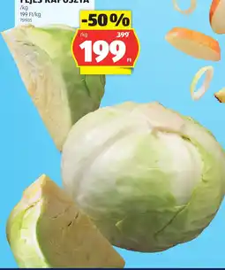 ALDI FEJES KÁPOSZTA ajánlat