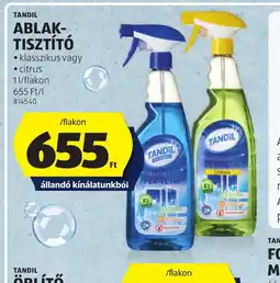 ALDI TANDIL ABLAKTISZT 44 mosáshoz elegendő, többféleT ajánlat