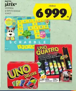 ALDI MATTEL JÁTÉK ajánlat