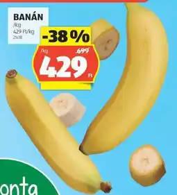 ALDI Banán ajánlat
