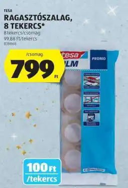ALDI TESA Ragasztószalag, 8 tekercs ajánlat