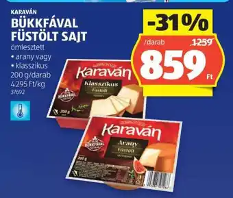 ALDI Karaván Bükkfával Füstölt Sajt ajánlat