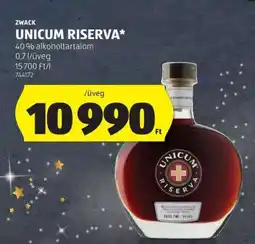 ALDI UNICUM Riserva ajánlat