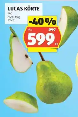 ALDI Lucas körte ajánlat