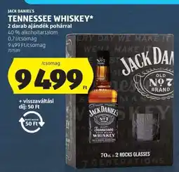 ALDI Jack Daniel's Tennessee whiskey ajánlat