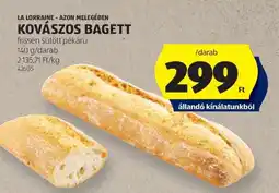 ALDI KOVÁSZOS BAGETT ajánlat