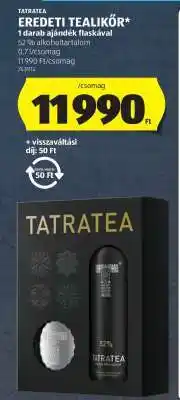 ALDI TATRATEA EREDETI TEALIKŐR ajánlat