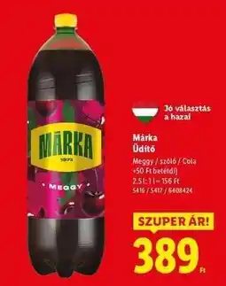 Lidl MÁRKA Üdítő ajánlat