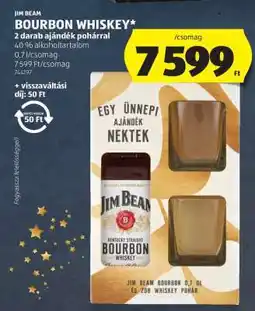 ALDI JIM BEAM Bourbon whiskey ajánlat