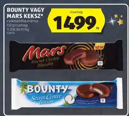ALDI Bounty vagy Mars Keksz ajánlat