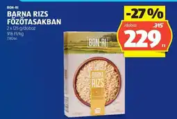ALDI BON-RI Barna Rizs Főzőtasakban ajánlat