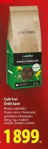 Lidl Café Frei Őrölt kávé ajánlat