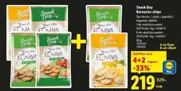 Lidl SNACK DAY Barnarizs-chips ajánlat